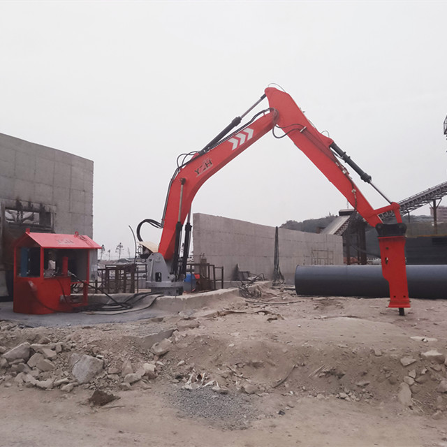 Pedestal Boom Rockbreaker System of YZH