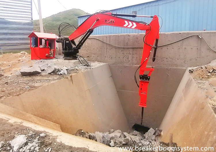 Jinan YZH Successfully Delivered The Customized Pedestal Boom System To Shaanxi Jingxin Iron Mine