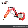 Stationary Pedestal Booms Rockbreaker System