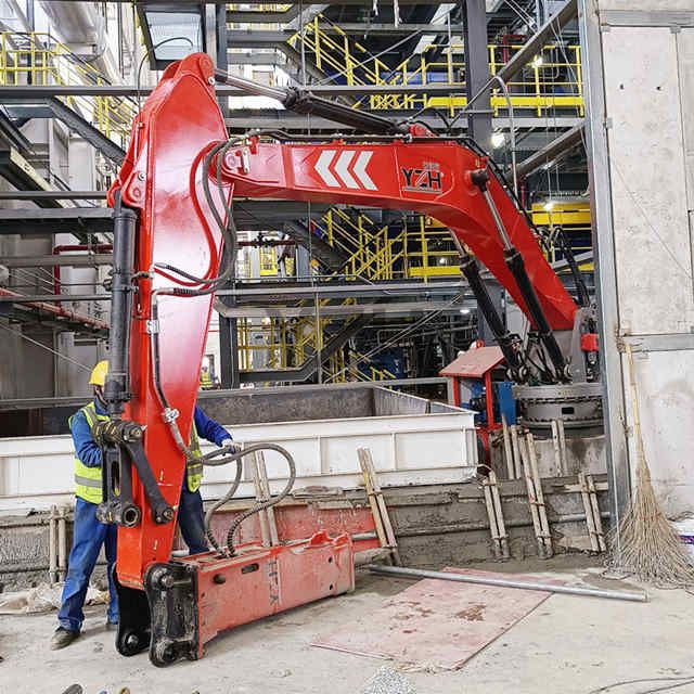 YZH Fixed Type 360° Rotary Rock Breaker System
