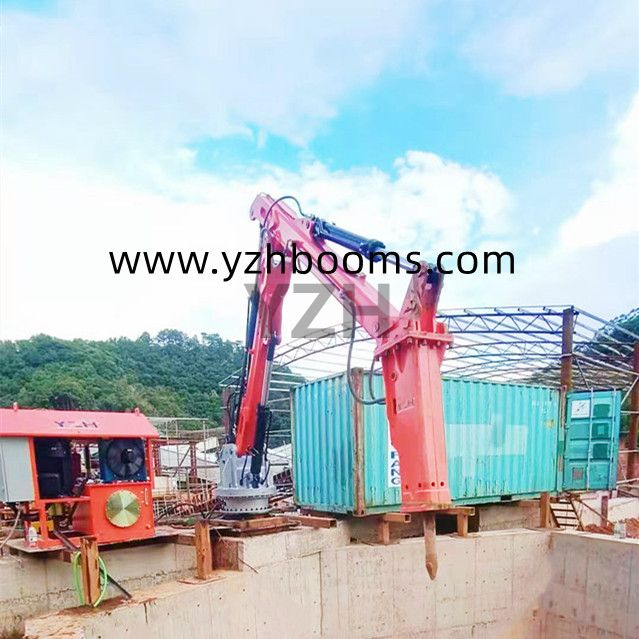 YZH Stationary Pedestal Boom