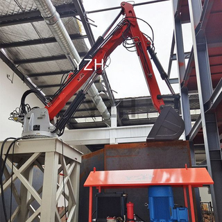 Fixed Grizzly Rock Breaker Boom