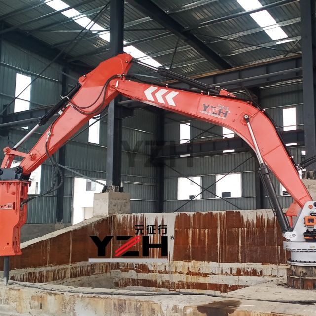 China Stationary Type Breaker Boom System