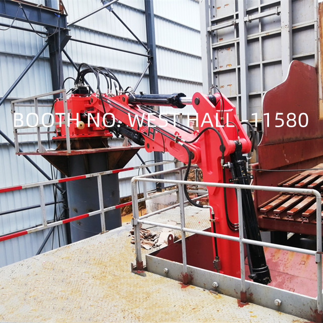 pedestal rockbreaker boom system_副本
