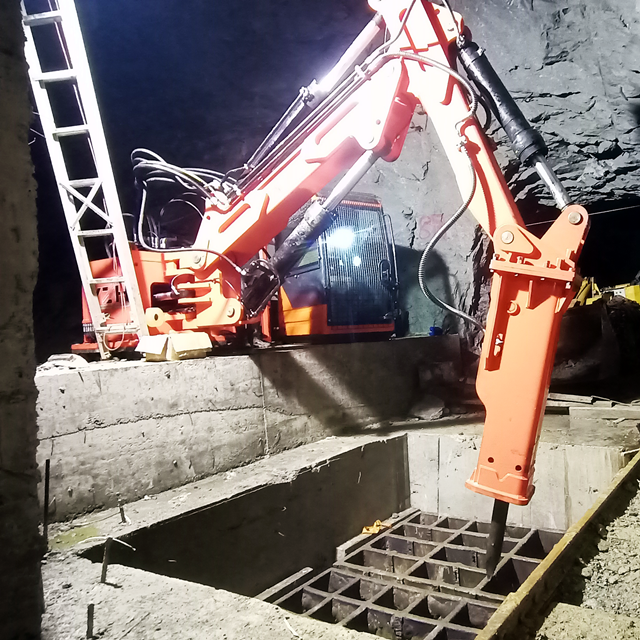 Hydraulic Rock Breaker Boom System