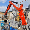 Pedestal Rock Breaker System
