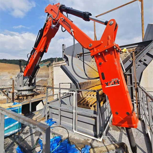 Pedestal Rock Breaker System