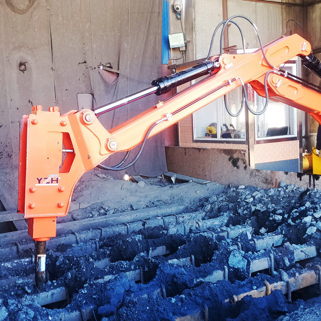 YZH Pedestal Boom Rock Breaker System