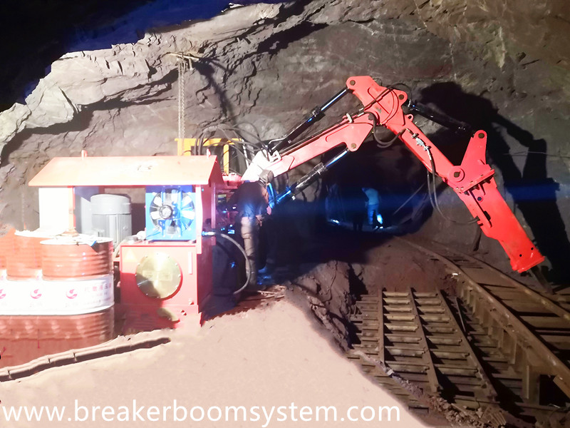 Pedestal Breaker Boom