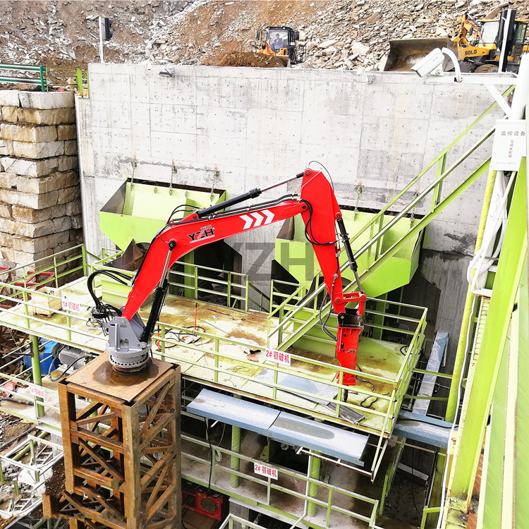 Hydraulic Rockbreker Boom Systems