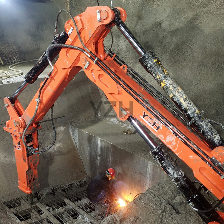 Stationary Rockbreaker Boom Systems