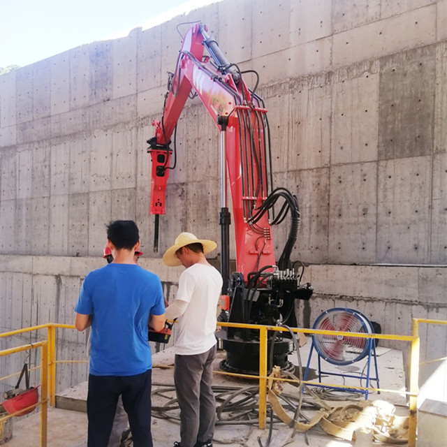 pedestal boom system