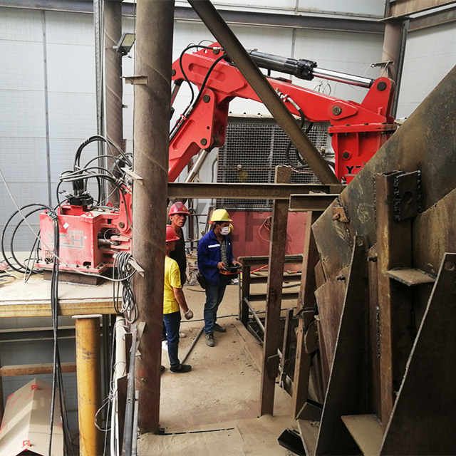 YZH Electric-powered Rockbreaker Boom System of 170° Rotation