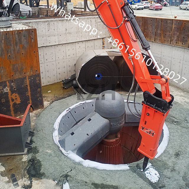 Stationary Hydraulic Breaker Boom System