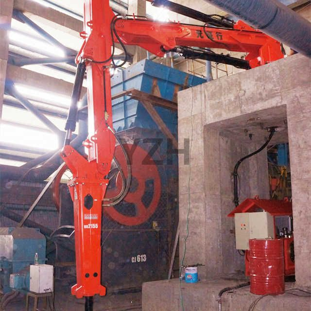 Fixed Rock Breaker Boom System