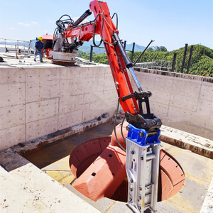 Pedestal Rockbreaker Boom System