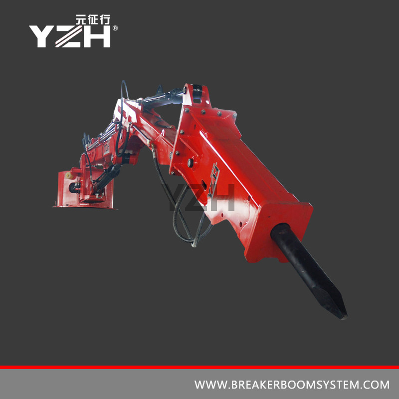 Pedestal Fixed Boom Breaker System For Grizzly