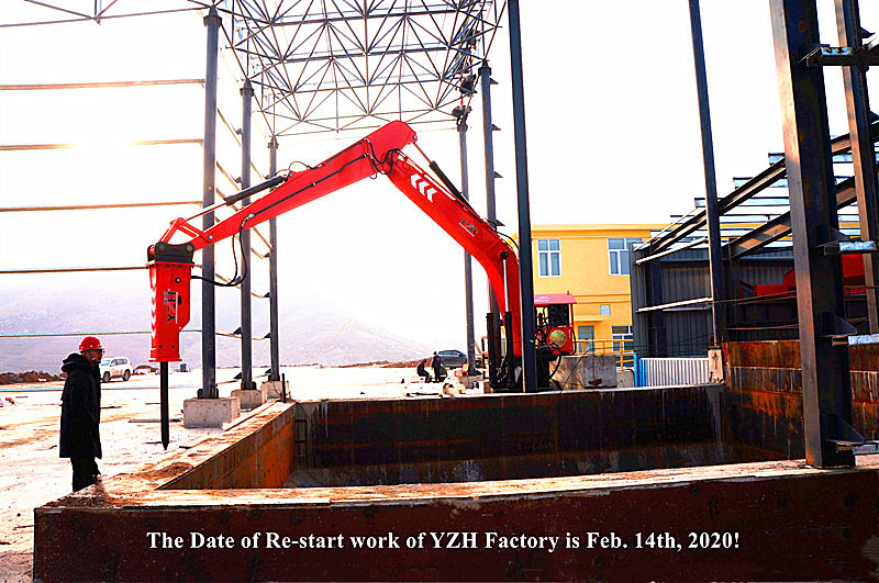 Work Adjustment Notice Of Jinan YZH Machinery Equipment Company!