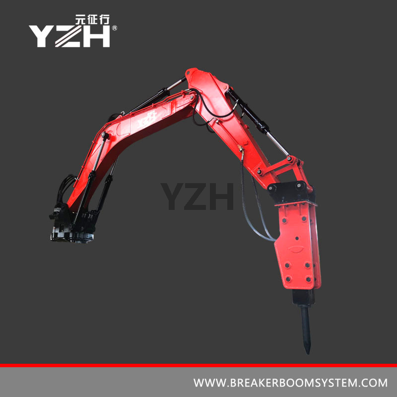 Pedestal Booms System For Jaw Crusher