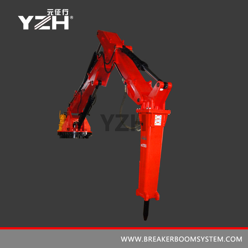 Mobile Rock Breaker Boom Systems