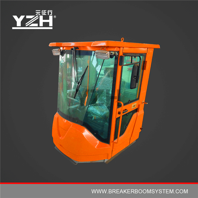 Operator Control Cabin With Mesh Protection