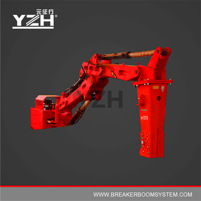 Stationary Type Hydraulic Rockbreaker Booms System