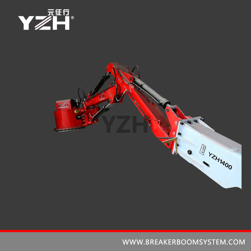 Mobile Rock Breaker Boom Systems