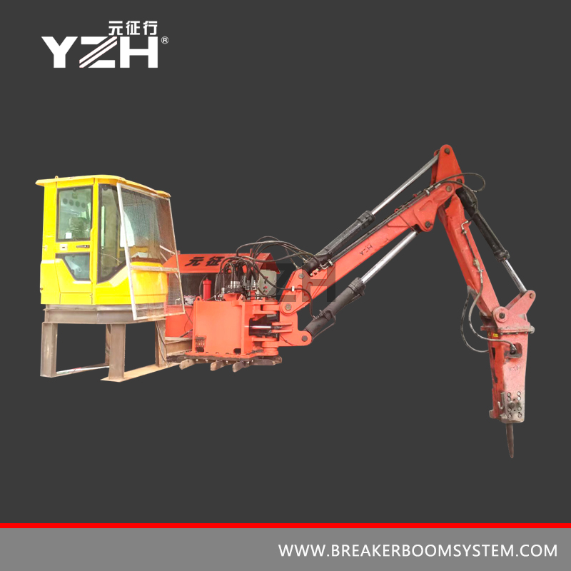 Fixed Type Pedestal Mounted Rockbreaker Booms