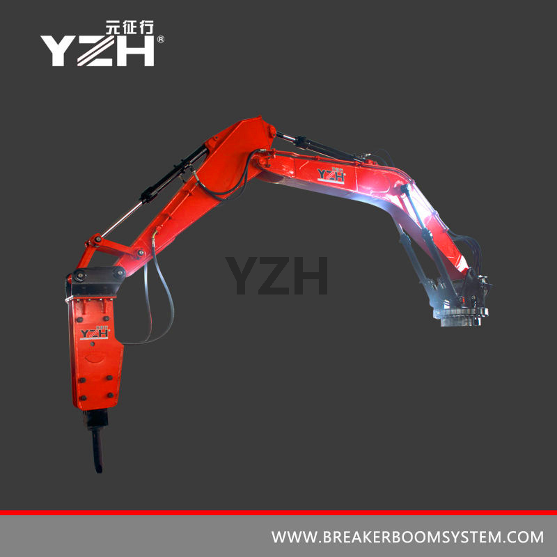 Pedestal Booms System For Jaw Crusher