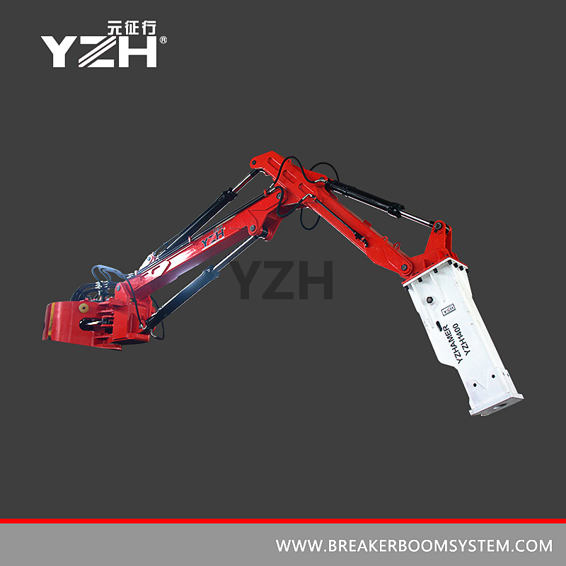 Static Type Pedestal Hydraulic Rockbreaking Booms System