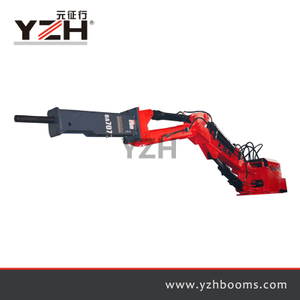 Fixed Pedestal Hydraulic Rockbreaker Booms System