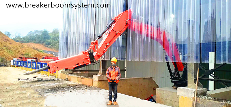 Boom Rock Breaker System Improved Metso Primary Crusher Efficiency